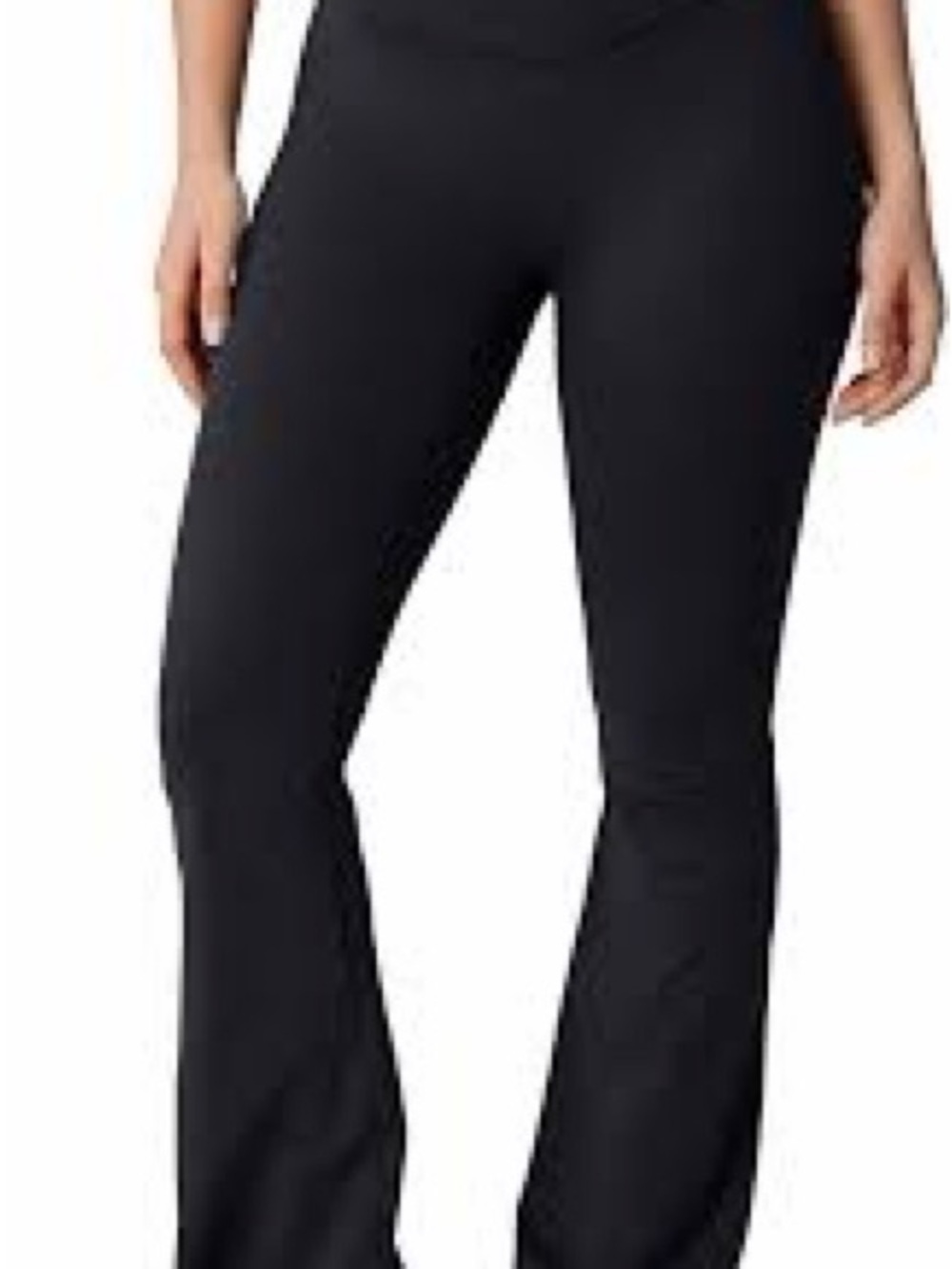 NUX Black Seamless High-Waist Leggings